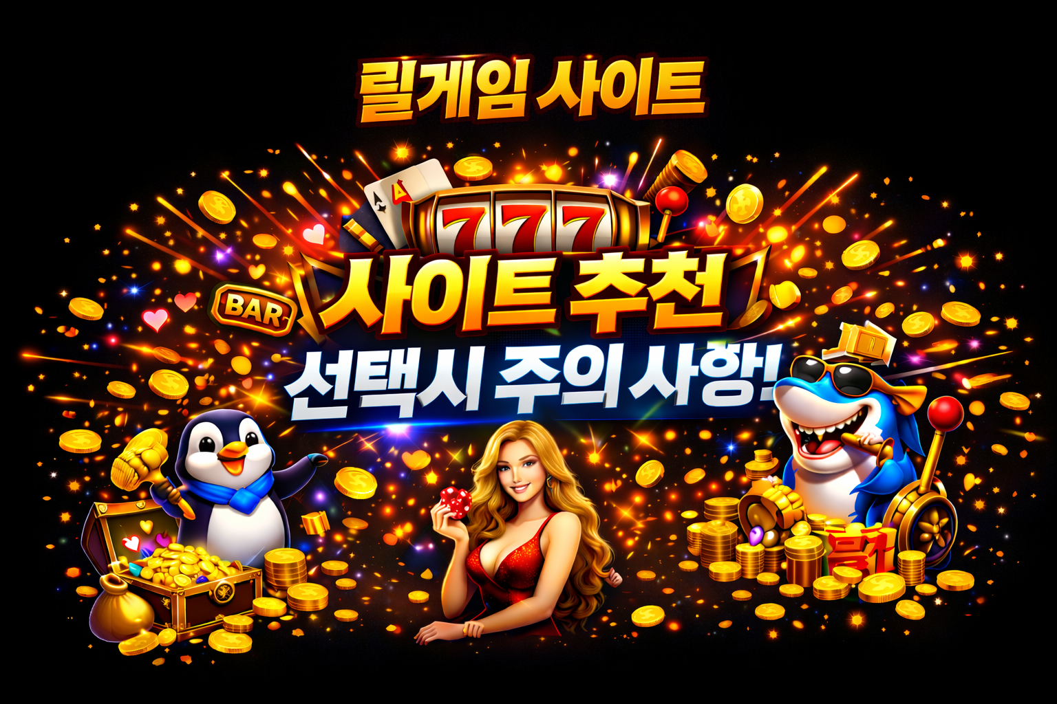릴게임 사이트 선택 시 주의사항